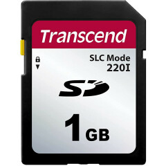 Карта памяти 1Gb SD Transcend (TS1GSDC220I)