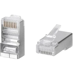 Коннектор RJ-45 WRline WR-8P8C-5E-SH, 100 Шт