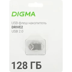 USB Flash накопитель 128Gb Digma DRIVE2 (DGFUM128A20SR)