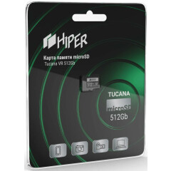 Карта памяти 512Gb MicroSD HIPER Tucana VR (HI-MSD512GU3V30)