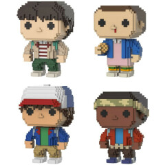 Фигурка Funko POP! 8-Bit Stranger Things Eleven with Eggos/Mike/Dustin/Lucas