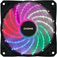 Вентилятор для корпуса Digma DFAN-FRGB2