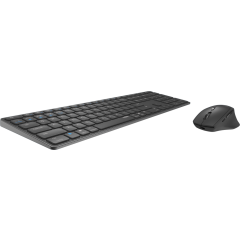 Клавиатура + мышь Rapoo 9800M Dark Grey