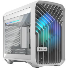 Корпус Fractal Design Torrent Nano RGB White TG Clear Tint