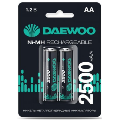 Аккумулятор Daewoo (AA, 2500 mAh, 2 шт)