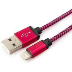 Кабель USB - Lightning, 1м, Gembird CC-ApUSB2pe1m