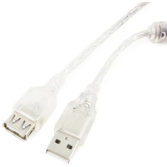 Gembird USB 2.0 A (M) - A (F), 0.75м (CCF-USB2-AMAF-TR-0.75M)