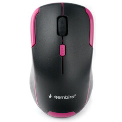 Мышь Gembird MUSW-415 Black/Pink