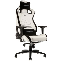 Игровое кресло Noblechairs EPIC PU-Leather White/Black