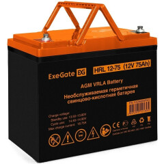 Аккумуляторная батарея Exegate HRL 12-75
