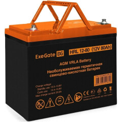 Аккумуляторная батарея Exegate HRL 12-80