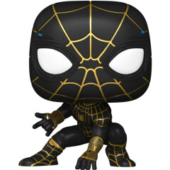 Фигурка Funko POP! Bobble Marvel Spider-Man No Way Home Spider-Man (Black & Gold Suit)