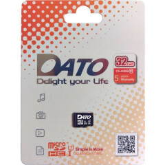 Карта памяти 32Gb MicroSD DATO (DTTF032GUIC10)