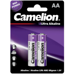 Батарейка Camelion Ultra LR6-BP2UT (AA, Alkaline, 2 шт)