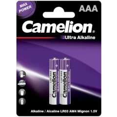 Батарейка Camelion Ultra LR03-BP2UT (AAA, Alkaline, 2 шт)