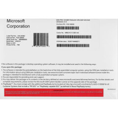 ПО Microsoft Windows 10 Professional 64-bit English 1pk DSP OEI DVD (FQC-08930)