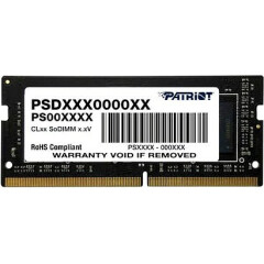 Оперативная память 4Gb DDR4 2666MHz Patriot Signature SO-DIMM (PSD44G266641S)