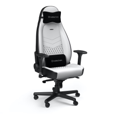 Игровое кресло Noblechairs ICON PU-Leather White/Black