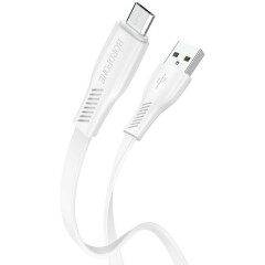 Кабель USB - microUSB, 1м, Borofone BX85 White