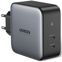 Сетевое зарядное устройство UGREEN CD254 Black (50327)