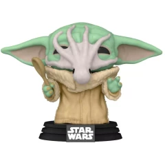 Фигурка Funko POP! Bobble Star Wars Mandalorian Grogu with Chowder Squid