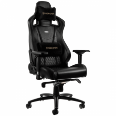 Игровое кресло Noblechairs EPIC Real Leather Black