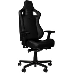 Игровое кресло Noblechairs EPIC Compact Hybrid Leather Black/Carbon