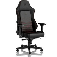 Игровое кресло Noblechairs HERO Real Leather Black/Red