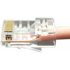 Коннектор RJ-45 Hyperline PLEZ-8P8C-U-C6-100