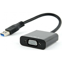 Конвертер USB 3.0 - VGA, Cablexpert CBAB-U3M-VGAF-01