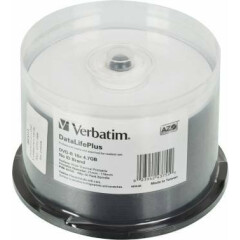 Диск DVD-R Verbatim 4.7Gb 16x Printable (50шт) (43755)