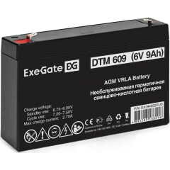 Аккумуляторная батарея ExeGate DTM 609