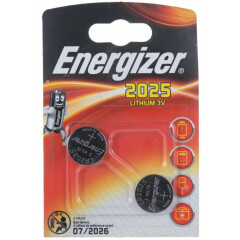 Батарейка Energizer (CR2025, 2 шт)