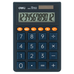 Калькулятор Deli EM130 Blue