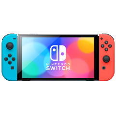 Игровая консоль Nintendo Switch OLED Red/Blue Neon