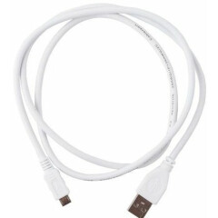 Кабель USB 2.0 A (M) - microUSB B (M), 0.5м, Gembird CCP-mUSB2-AMBM-W-0.5M