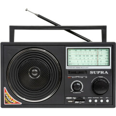 Радиоприёмник Supra ST-25U Black