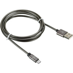 Кабель USB - microUSB, 1.2м, Digma 1080407