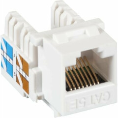 Вставка RJ-45 NETLAN EC-UKJ-UD2-WT