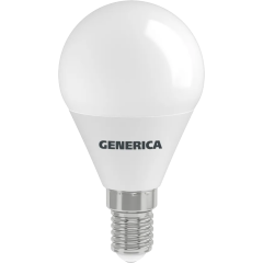 Светодиодная лампочка GENERICA LL-G45-12-230-40-E14-G (12 Вт, E14)