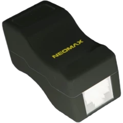 Проходной адаптер NEOMAX NM-ILC-45U5E-T568AB-101-BK