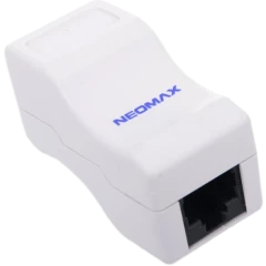 Проходной адаптер NEOMAX NM-ILC-45U5E-T568AB-101-WH