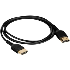 Кабель HDMI - HDMI, 0.2м, Wize WAVC-HDMIUS-0.2M