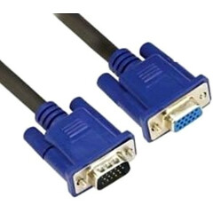 Кабель удлинительный VGA (M) - VGA (F), 10м, VCOM ACG342AD-10M