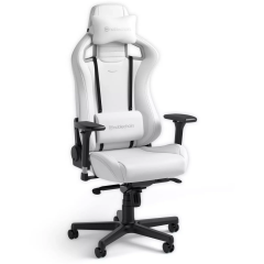 Игровое кресло Noblechairs EPIC Hybrid Leather White