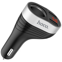 Автомобильное зарядное устройство HOCO Z29 Black (HC-92186)