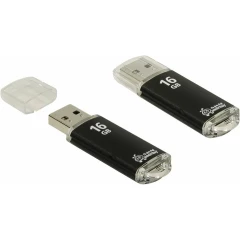 USB Flash накопитель 16Gb SmartBuy V-Cut Black (SB16GBVC-K)