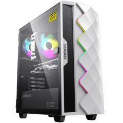 Корпус GameMax Diamond COC White