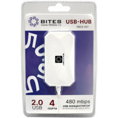 USB-концентратор 5bites HB24-207WH White