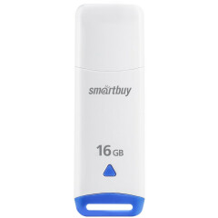 USB Flash накопитель 16Gb SmartBuy Easy White (SB016GBEW)